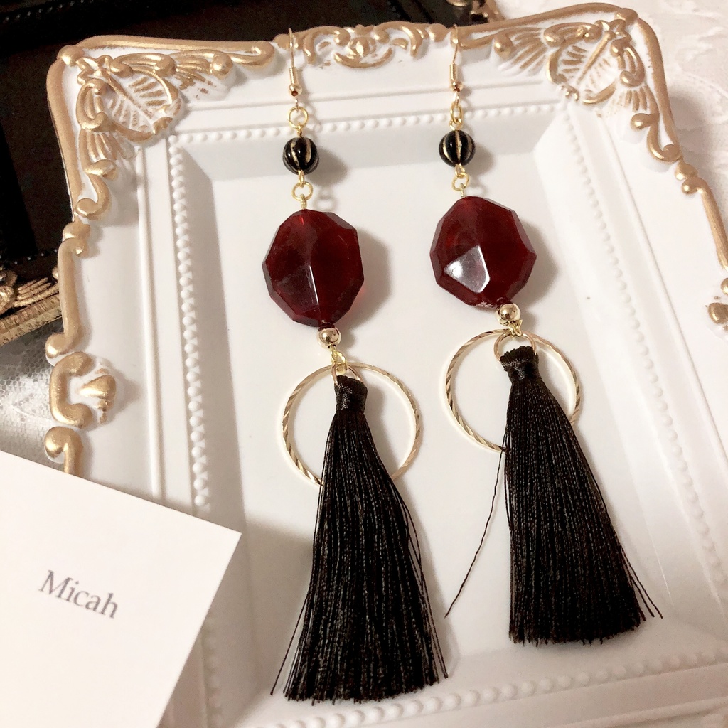 紅月 鬼龍紅郎イメージピアス Micah Booth