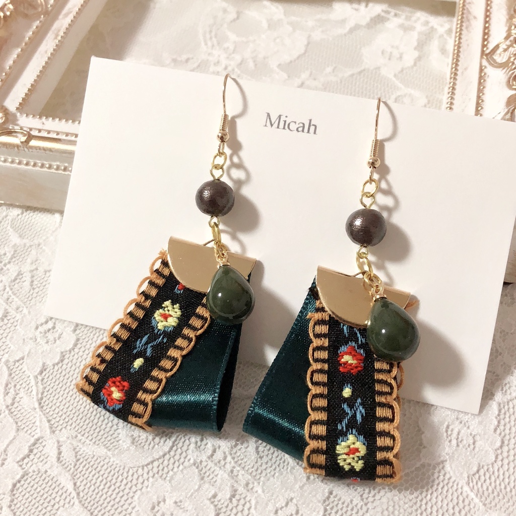 【紫之創】お菓子の家イメージピアス