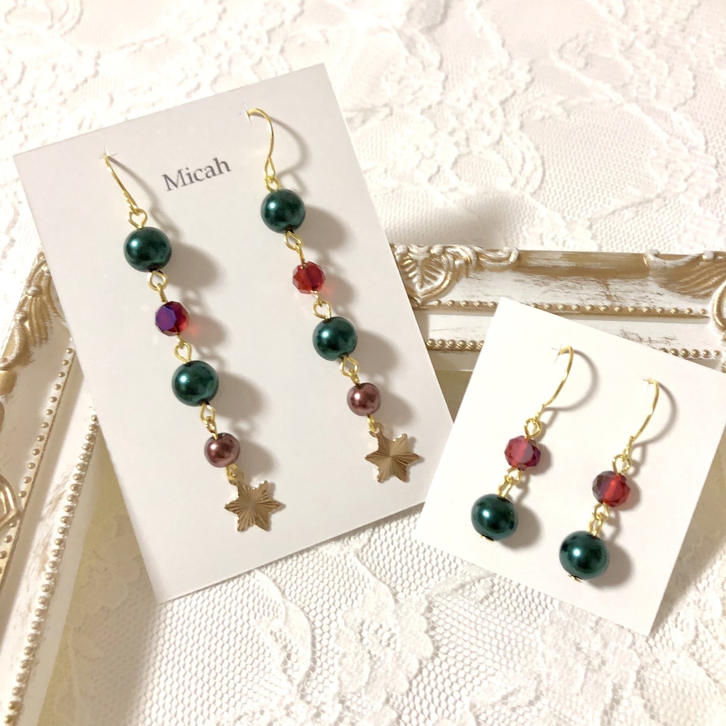 【Double Face】ピアス