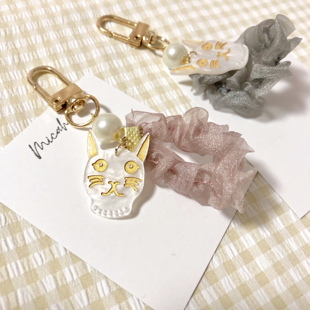 ねことくしゅくしゅキーホルダー