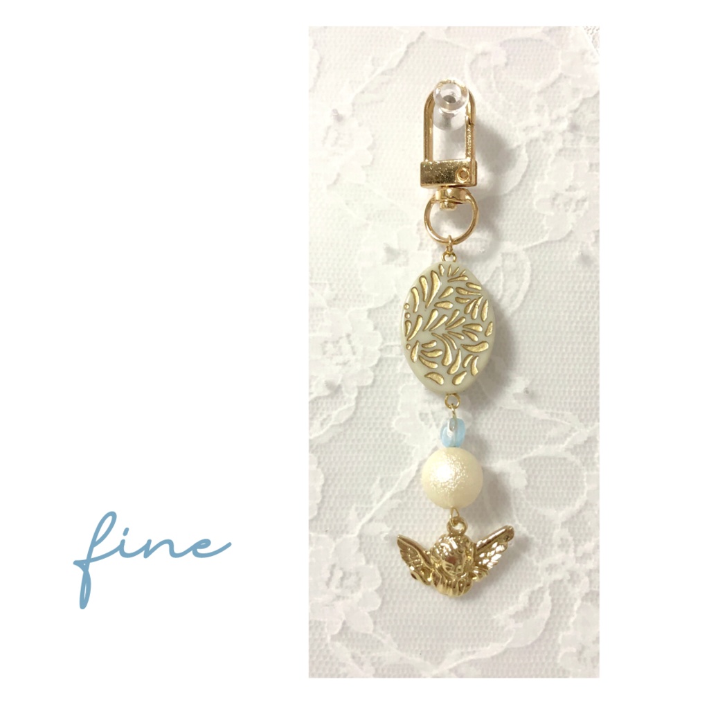 【fine&Ra*bits】キーホルダー