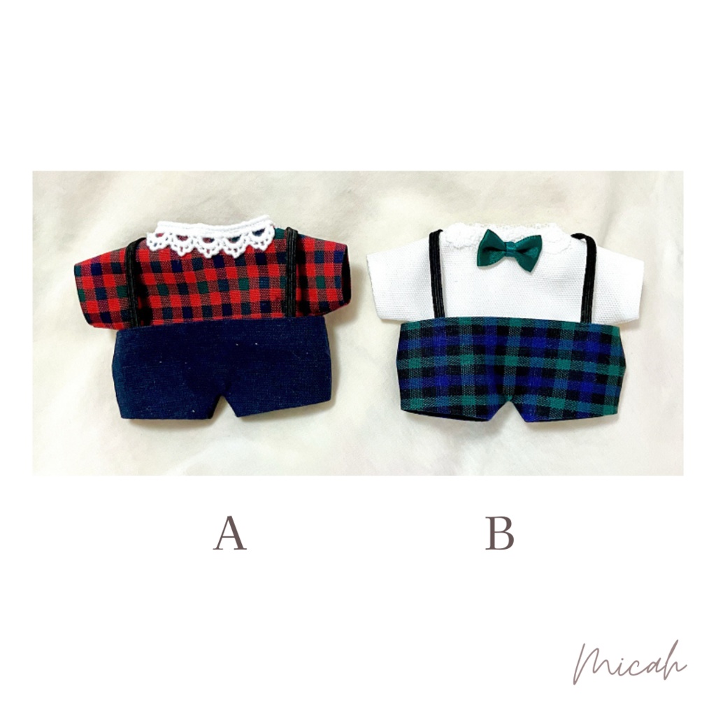 よそいきチェックなお洋服