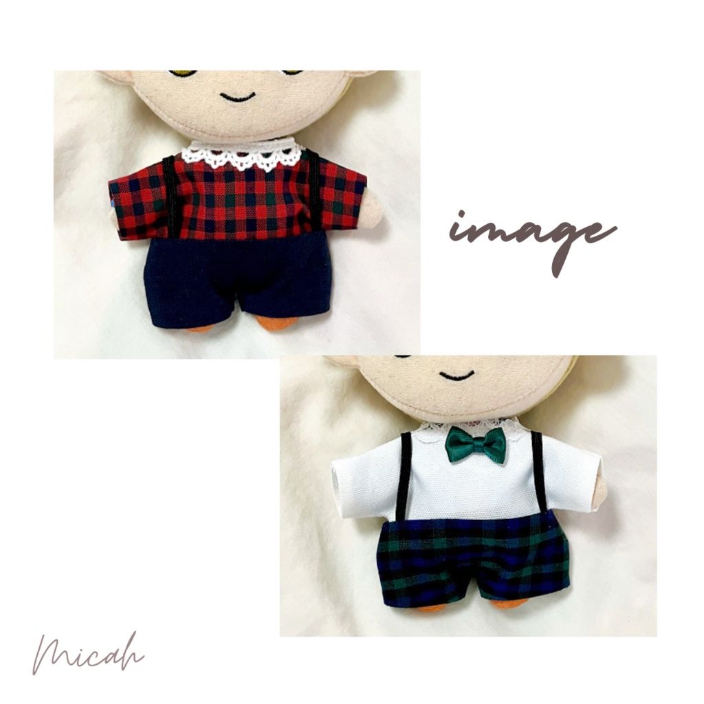 よそいきチェックなお洋服