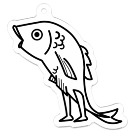 美脚魚さんキーホルダー