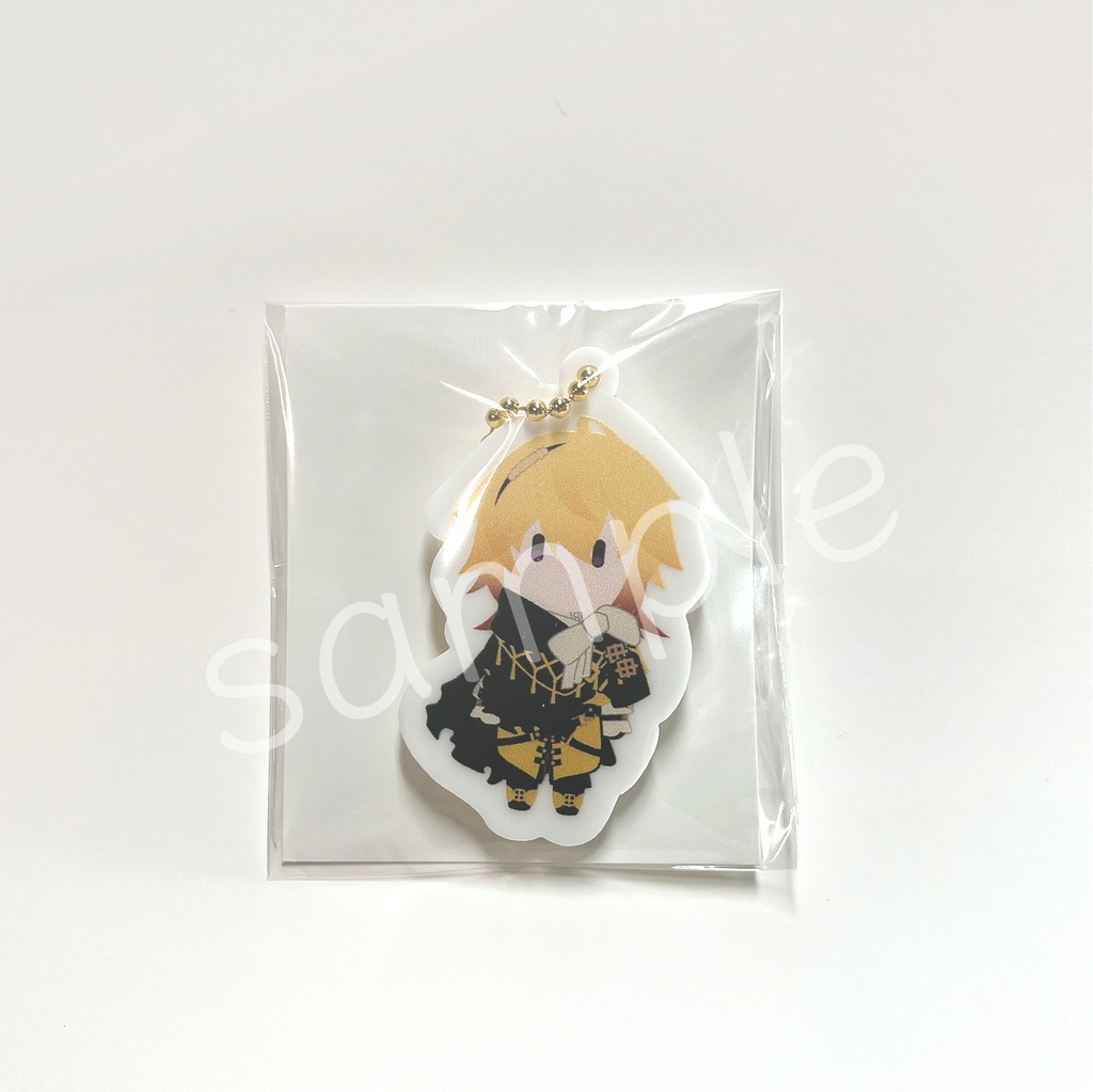 【二次創作/グッズ】オバレク アクリルキーホルダー