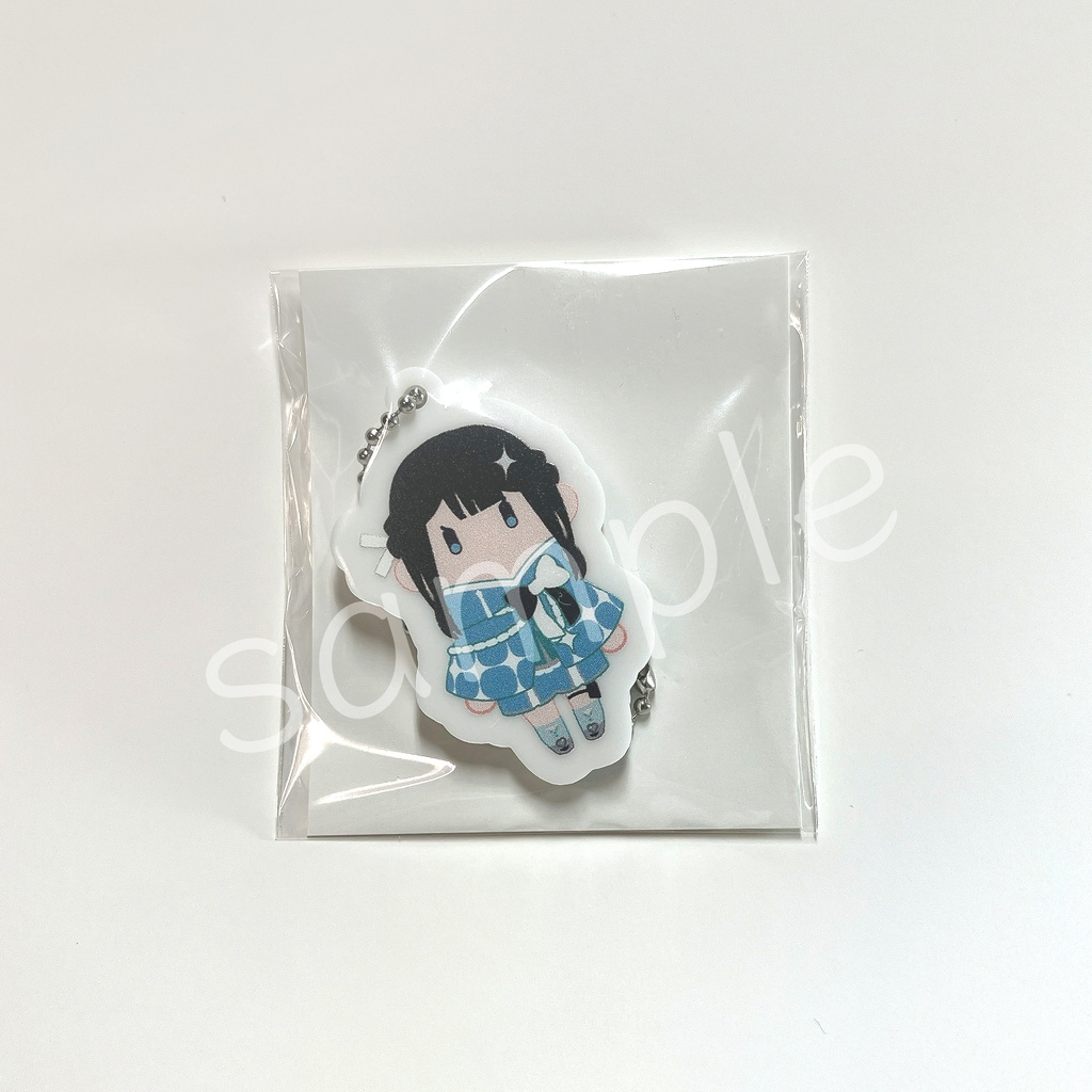 【二次創作/グッズ】オバレク アクリルキーホルダー