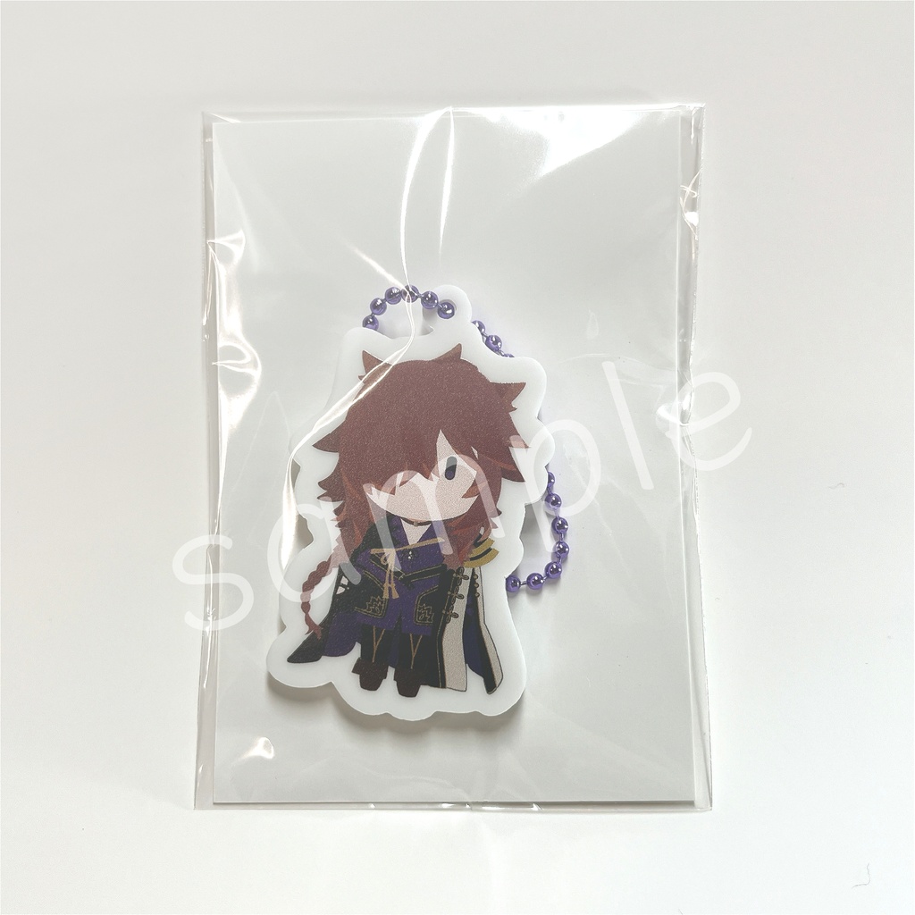 【二次創作/グッズ】オバレク アクリルキーホルダー