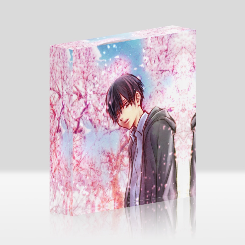 アクリルブロック　ハル 桜