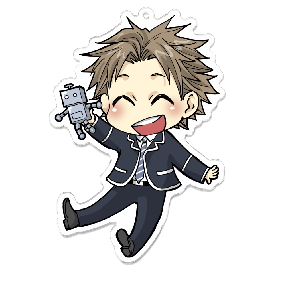 アクリルキーホルダーヤナギ