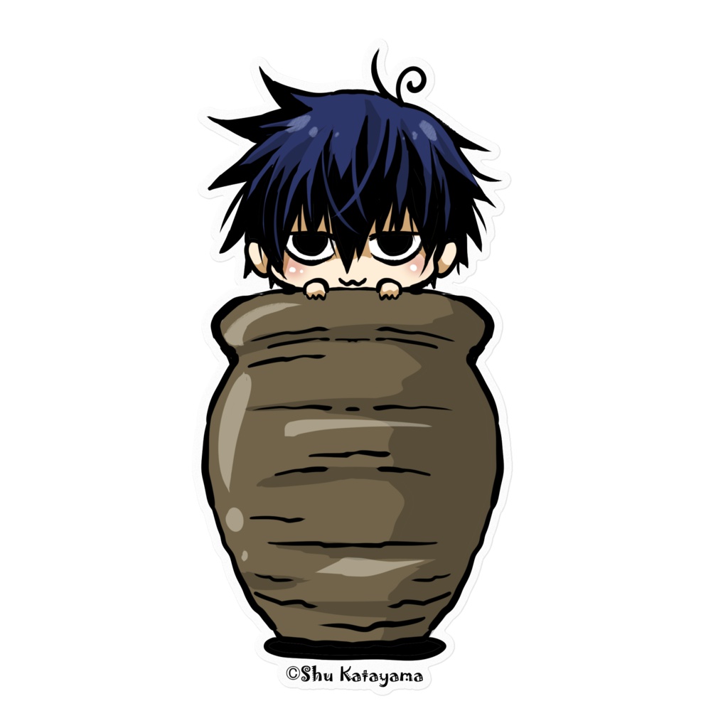 ステッカー 師匠（壺）