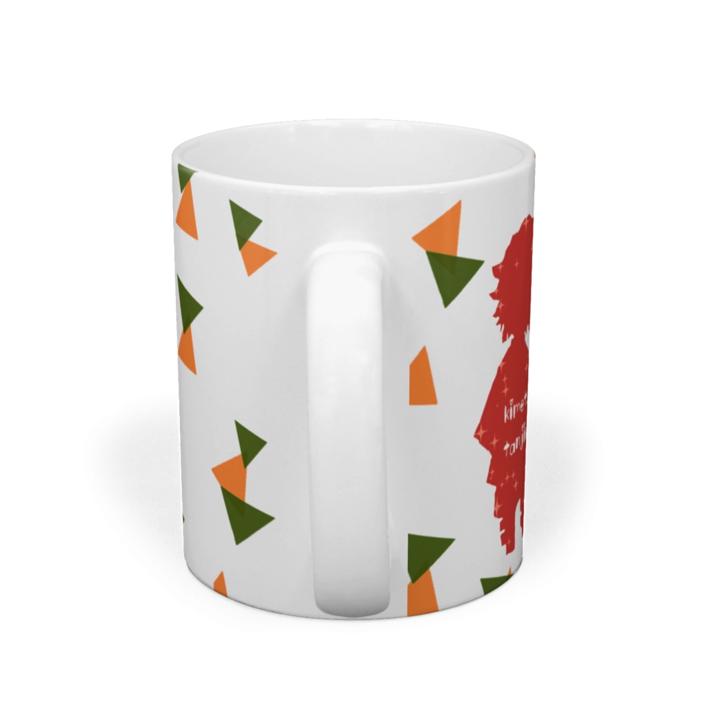 炭治郎と善逸シルエット マグカップ