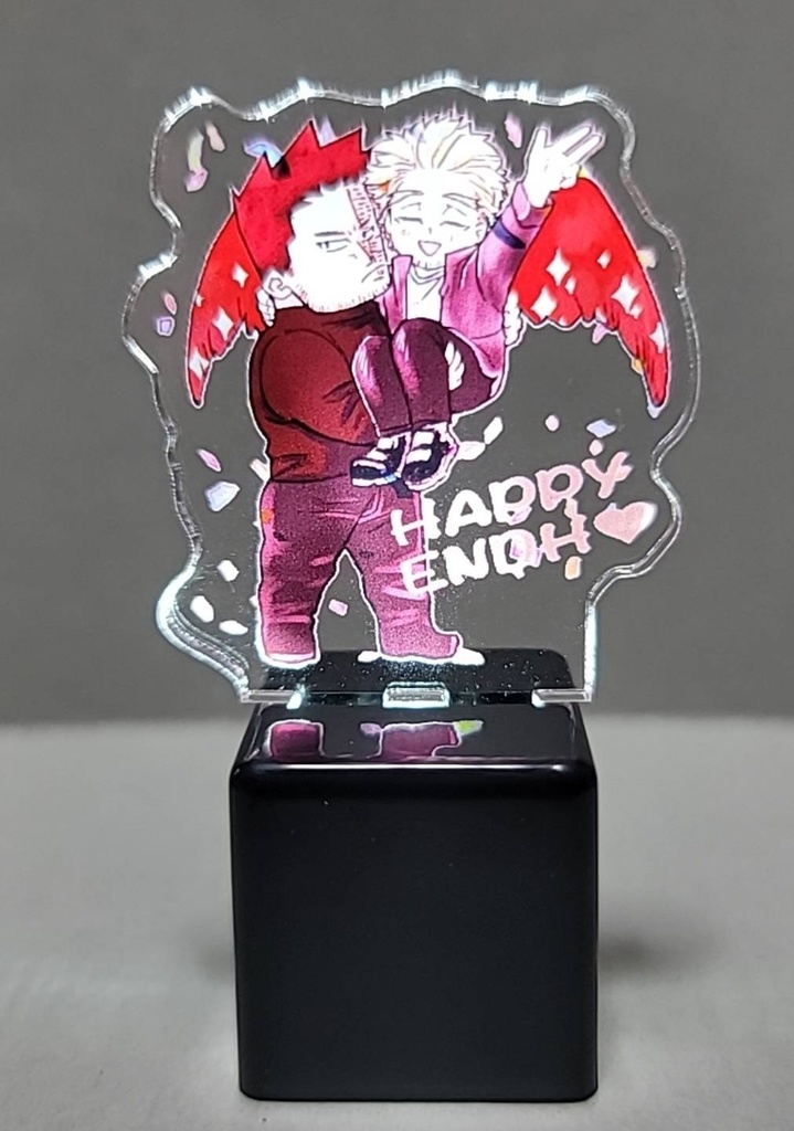 はっぴーえんほ 光る台座付アクスタ(小さめ