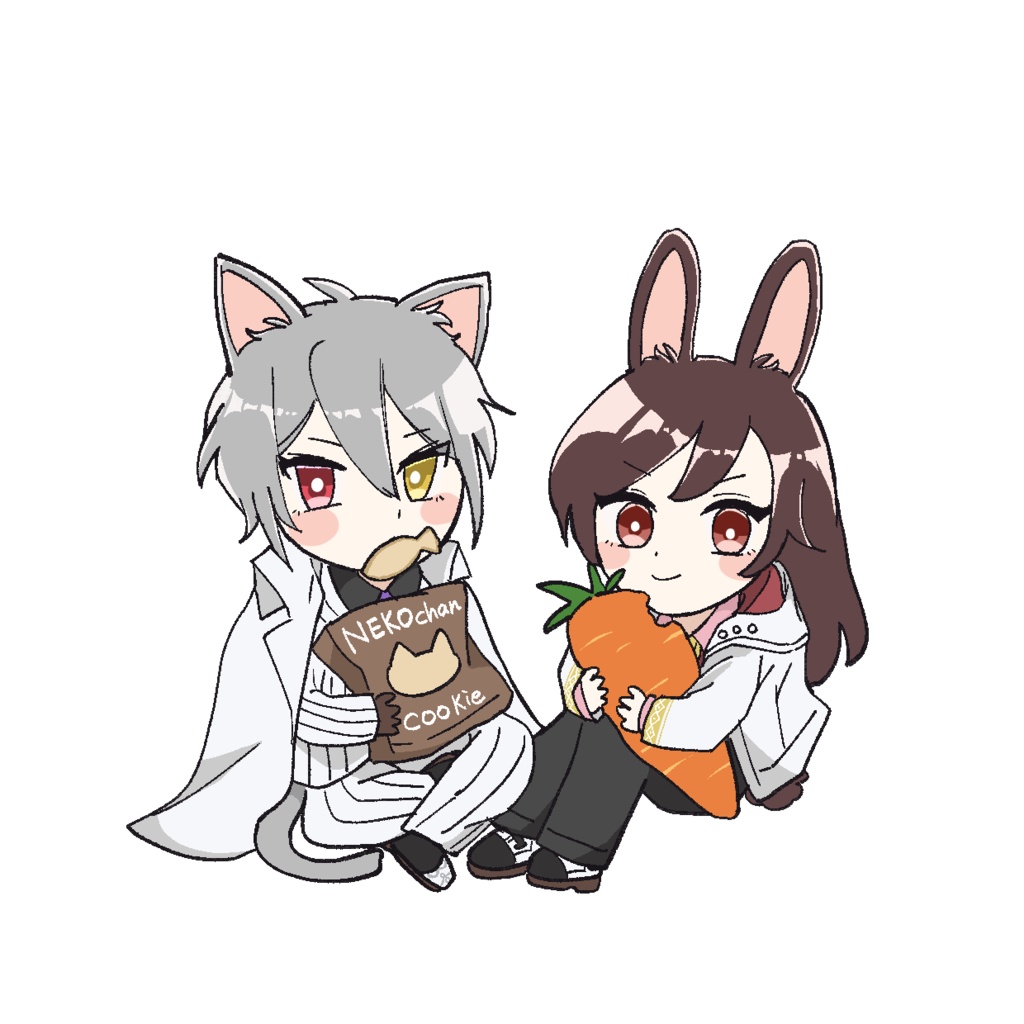 おあき♀️ねこうさちゃんアクスタ