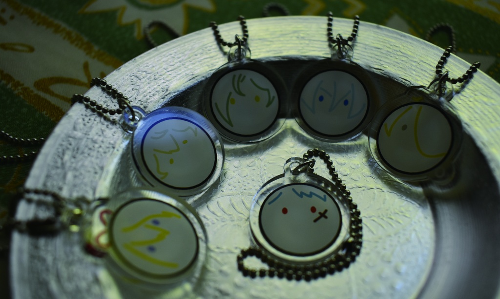 まるまる男士アクリルキーホルダー 1