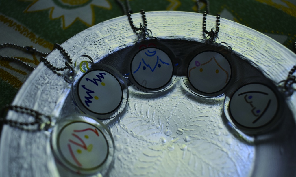 まるまる男士アクリルキーホルダー 3