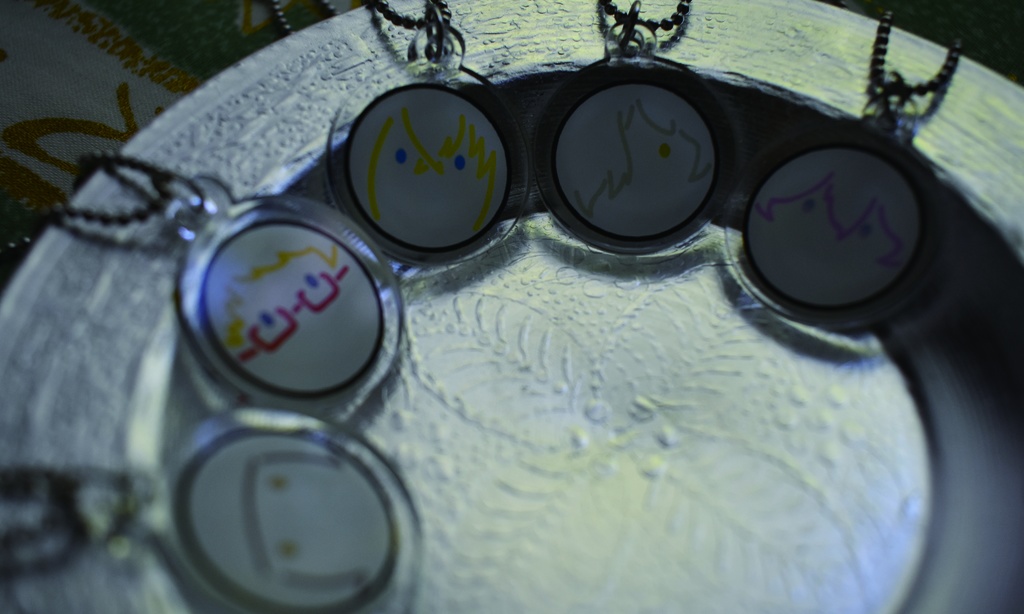 まるまる男士アクリルキーホルダー 3