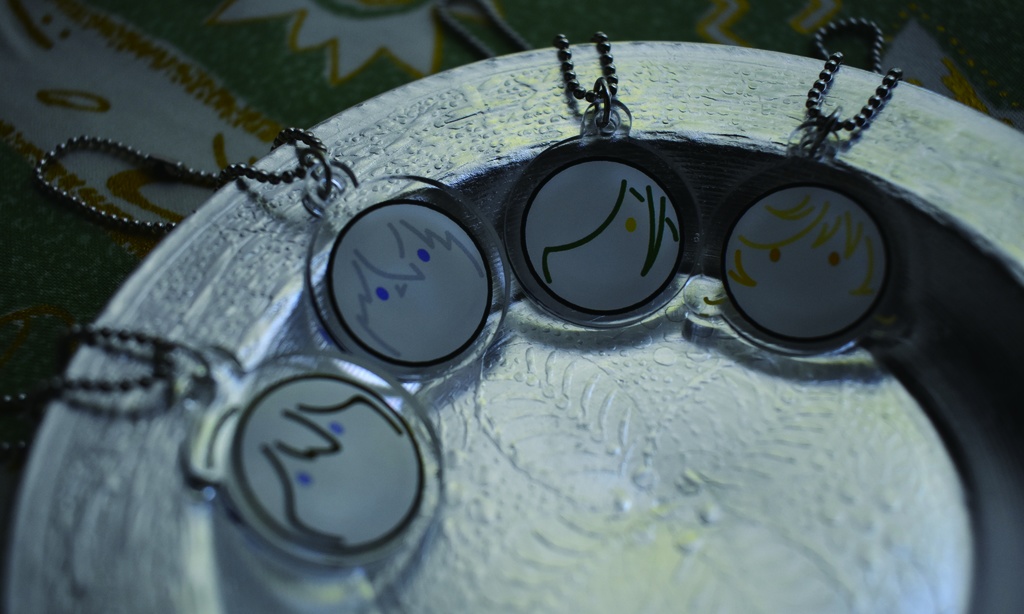 まるまる男士アクリルキーホルダー 4