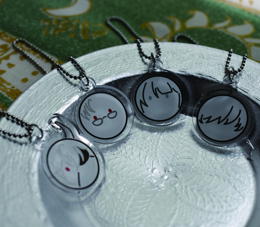 まるまる男士アクリルキーホルダー 5