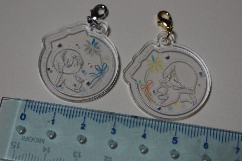 ハーバリウム風 アクリルチャーム