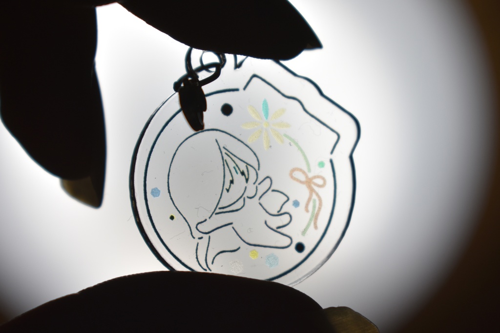 ハーバリウム風 アクリルチャーム