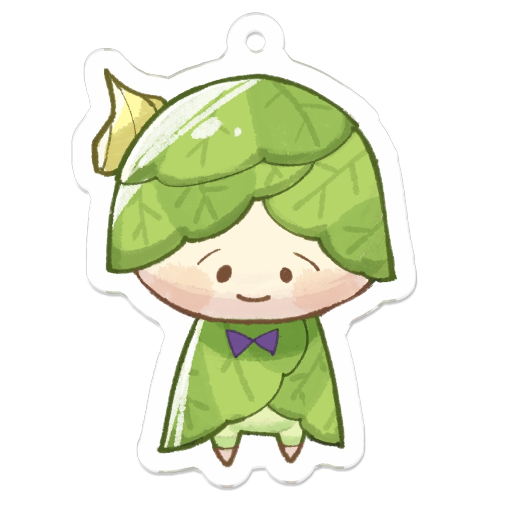 レタス坊やのアクリルキーホルダー