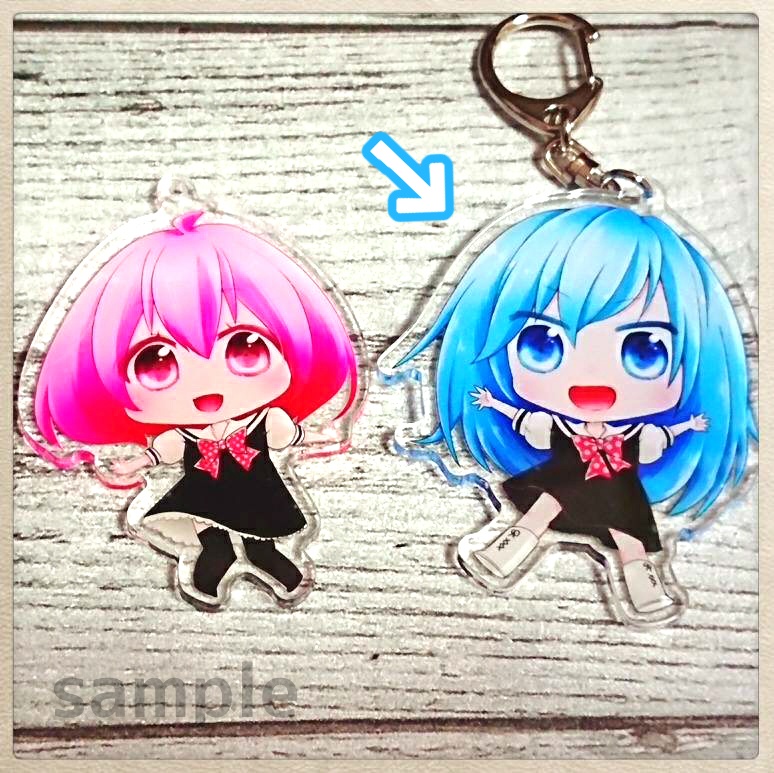 アクリルキーホルダー(杏)