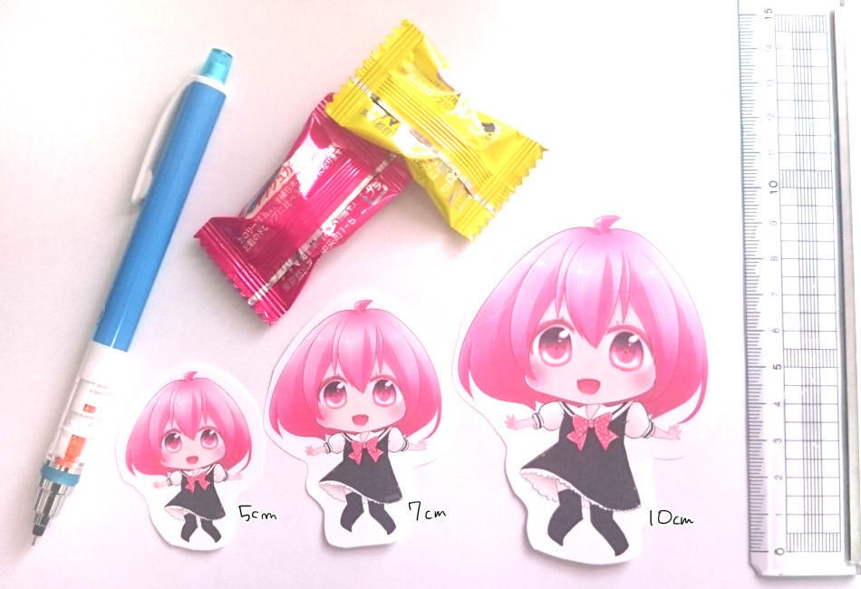 アクリルバッジ(柚那)