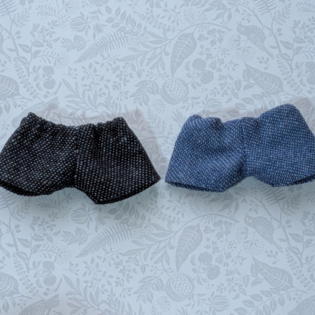 10cmぬい服 ゆったりワイドパンツ