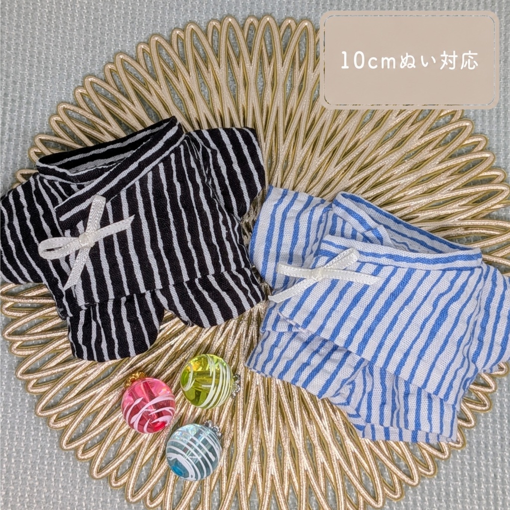 10cmぬい服 おまけ付き★甚平セット