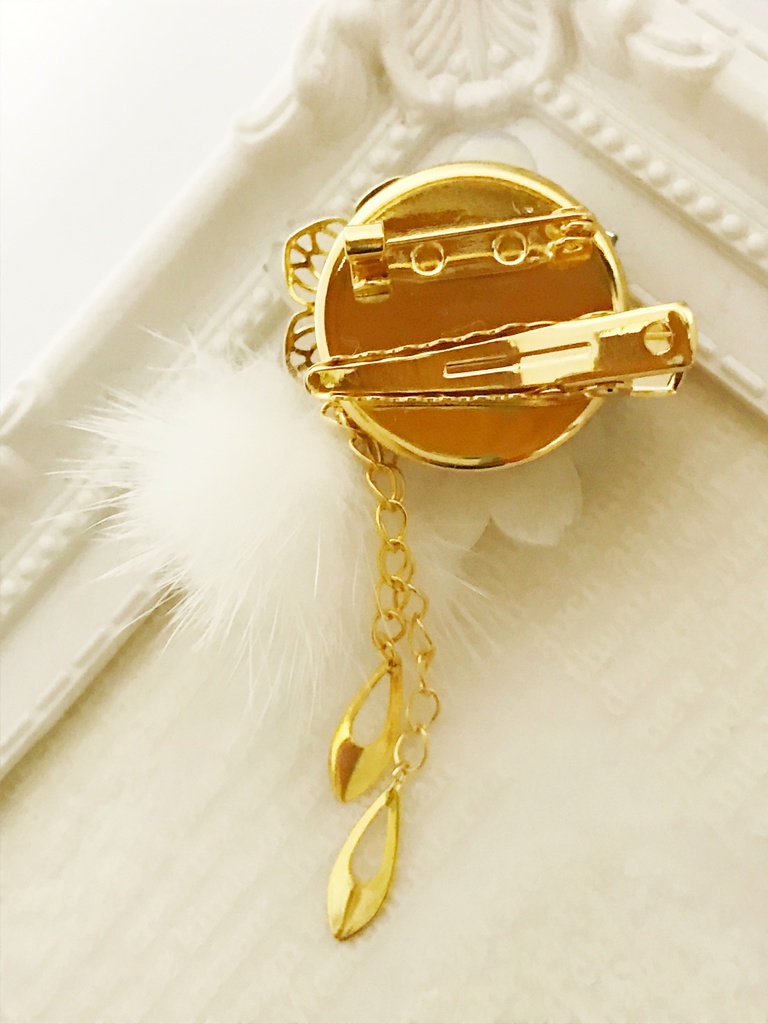 刀剣乱舞イメージブローチ兼ヘアクリップ