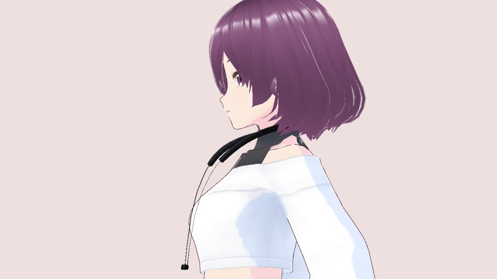 【3Dモデル】ワイヤレスイヤホン