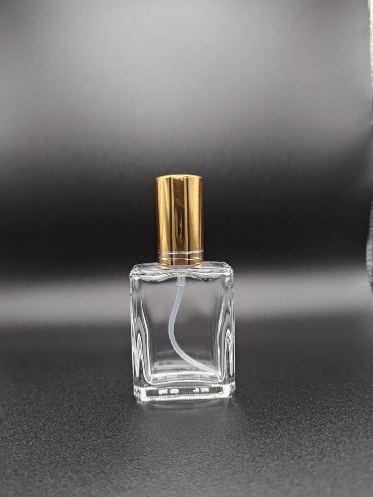 オーダーメイドフレグランス15ml角形ガラスボトル