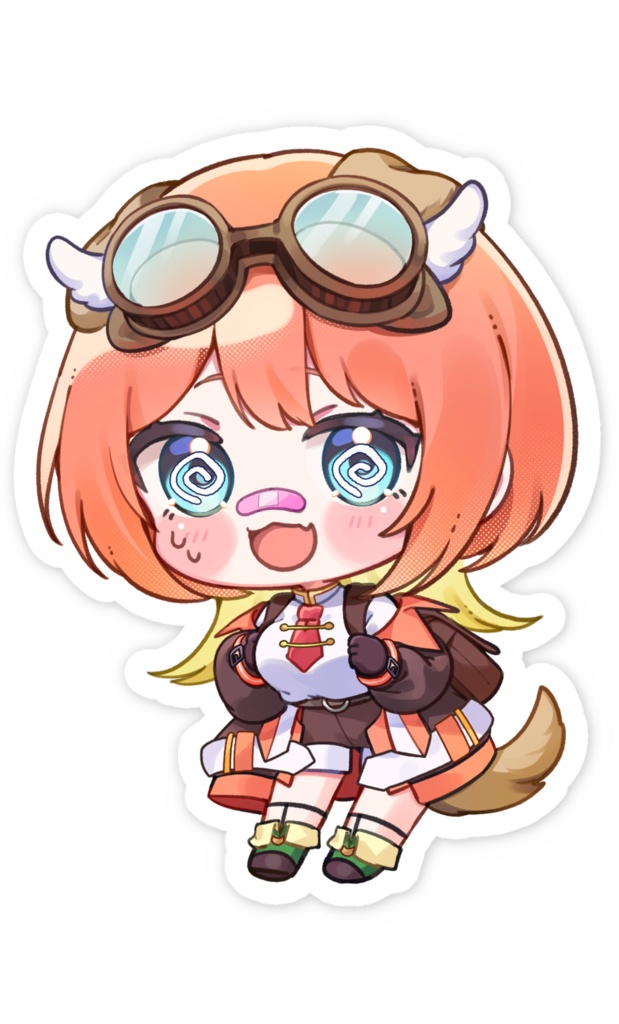 向日葵とんぼ 半年記念スマホステッカー!