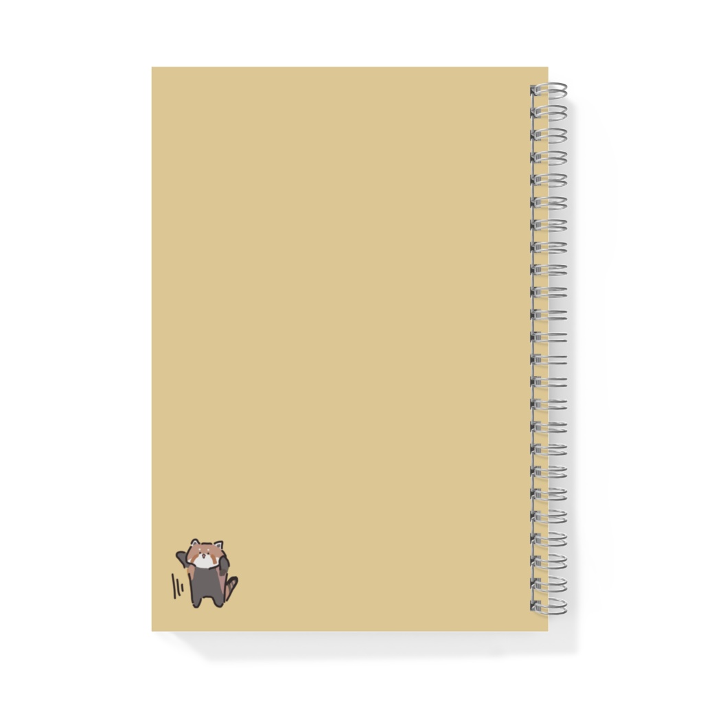 【リングノート】レッサーパンダと万年筆