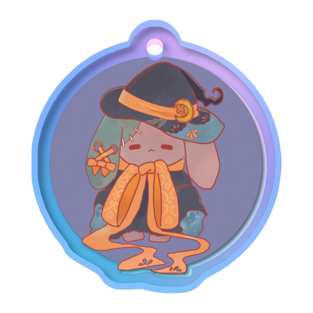 ハロウィン限定【めじるしチャーム】Witch zombie rabbit