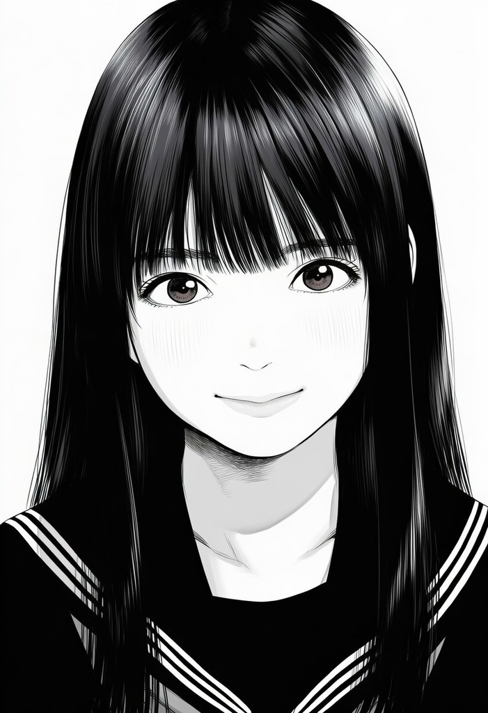 【AI生成】制服少女CG集 Vol.1|セーラー服・学校 高解像度20枚 商用可