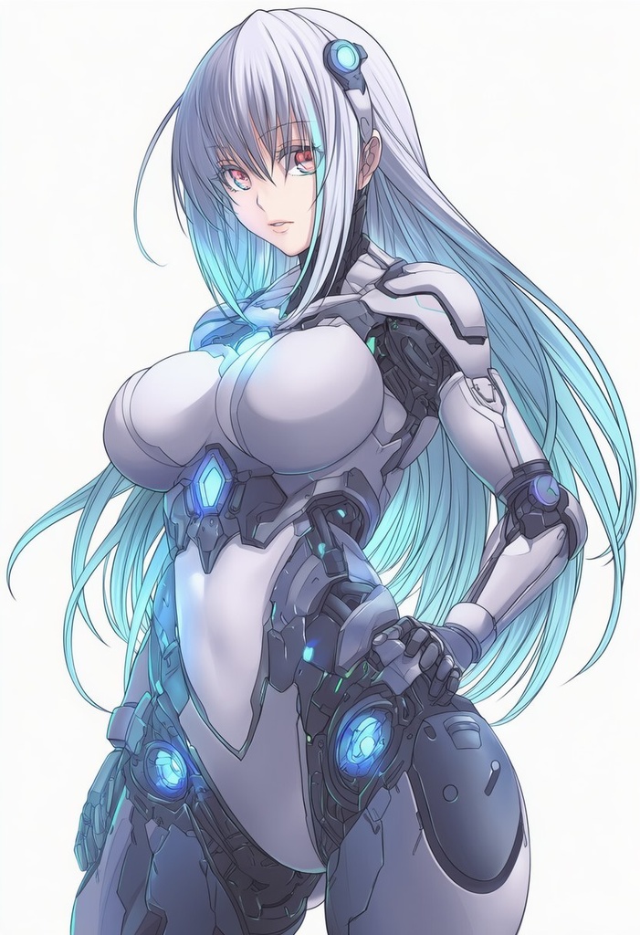 【AI生成】サイバーパンク少女CG集 Vol.1|SF近未来 高解像度20枚 商用可