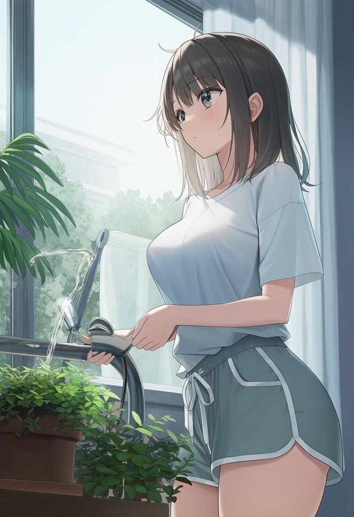 【AI生成】日常系カフェ少女CG集 Vol.1|ほっこり系 高解像度20枚 商用可