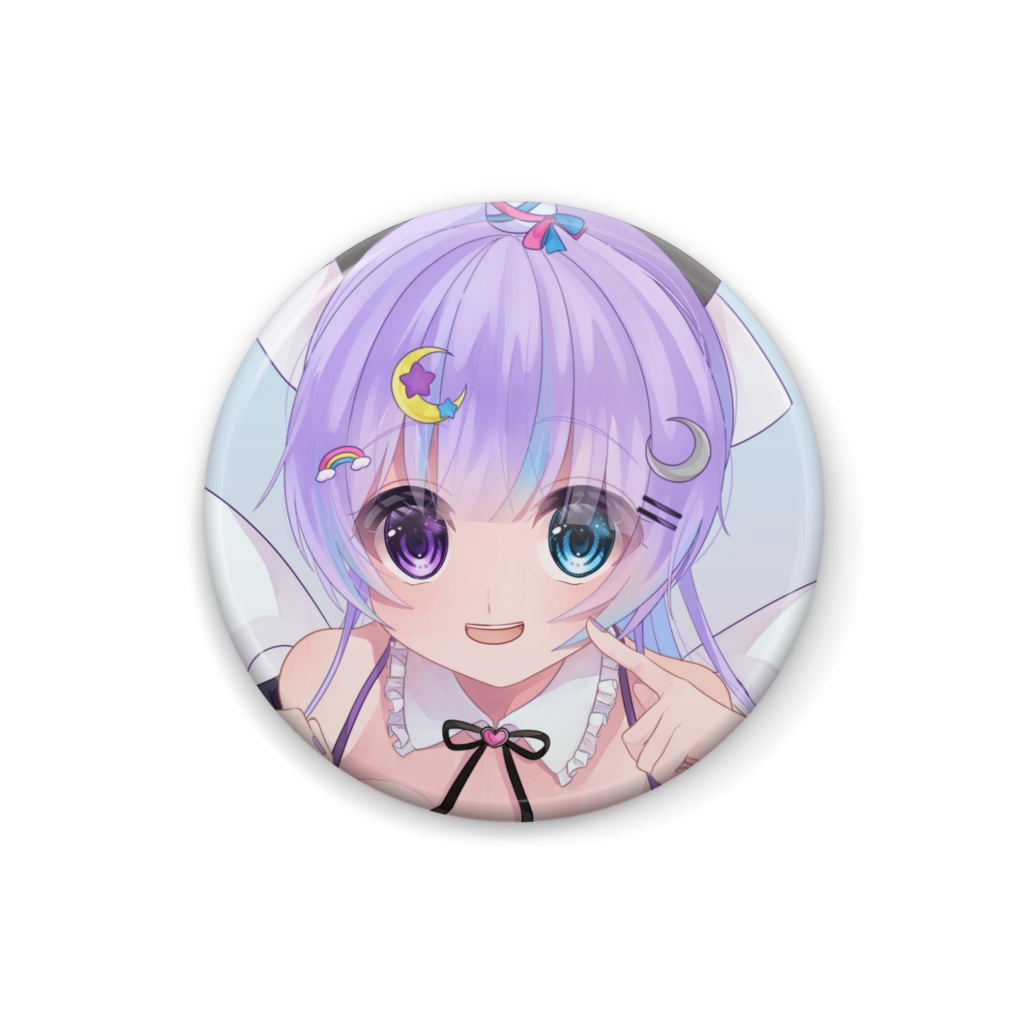 天羽みらく　缶バッチ