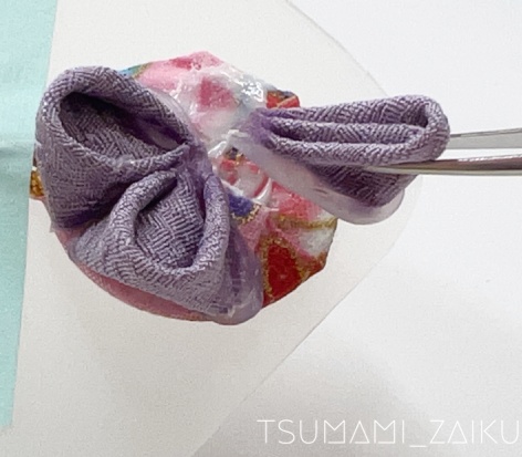 おうちつまみ細工第三回【江戸つまみ細工】①丸つまみと梅