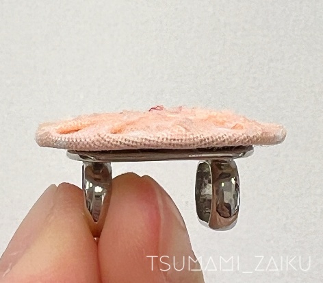 おうちつまみ細工第七回「剣菊」浴衣アクセサリー