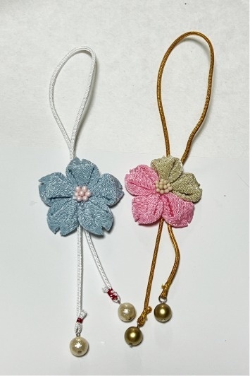 おうちつまみ細工2026特別回「桜根付」レシピ