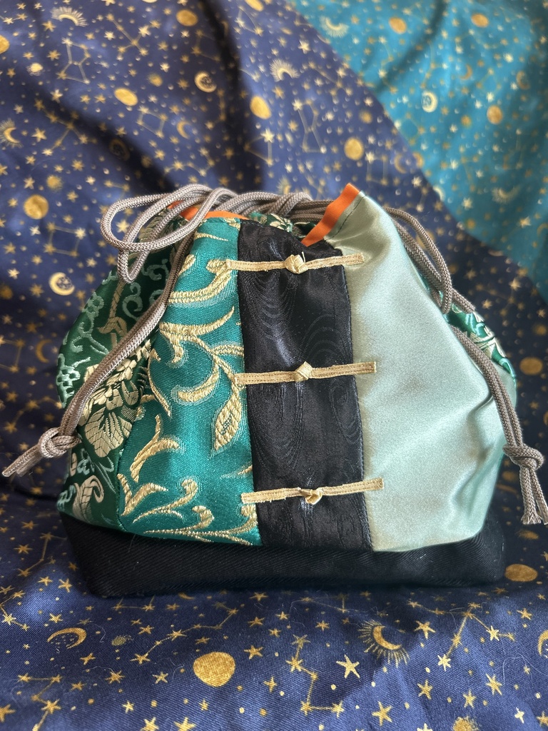 【非公式】ROF-MAO四神モチーフ巾着『玄武』