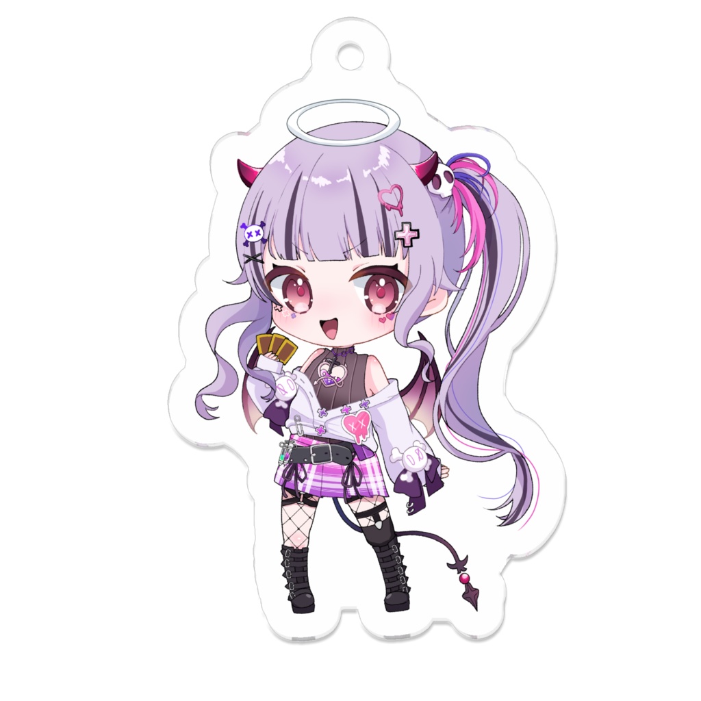 デフォルメアクリルキーホルダー