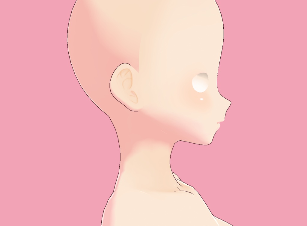 【VRoid】face makeup - blush 【👍無料】