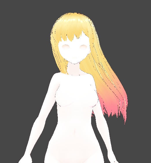 【VRoid】着せ恋_Hair-pink 【earing is gifts🎁🎁🎁】その着せ替え人形は恋をする