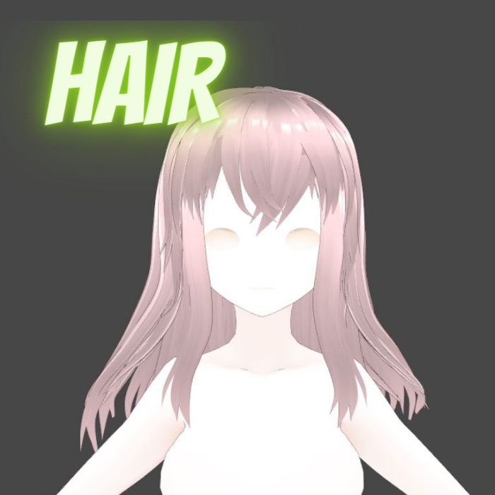 【VRoid🔥無料🔥】HAIR