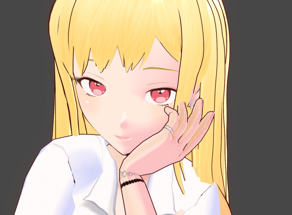 【VRoid - VRM】着せ恋_海夢 まりんVRM_その着せ替え人形は恋をする