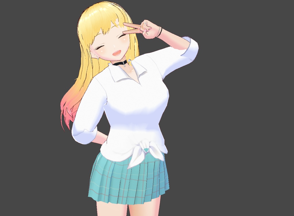 【VRoid - VRM】着せ恋_海夢 まりんVRM_その着せ替え人形は恋をする