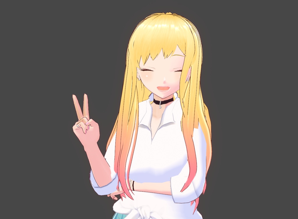 【VRoid - VRM】着せ恋_海夢 まりんVRM_その着せ替え人形は恋をする